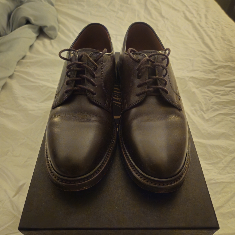 J.Crew Ludlow Derby, Dark Brown, Size 7½